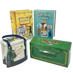 Girl Scout Cookie Tins Lot of 4!